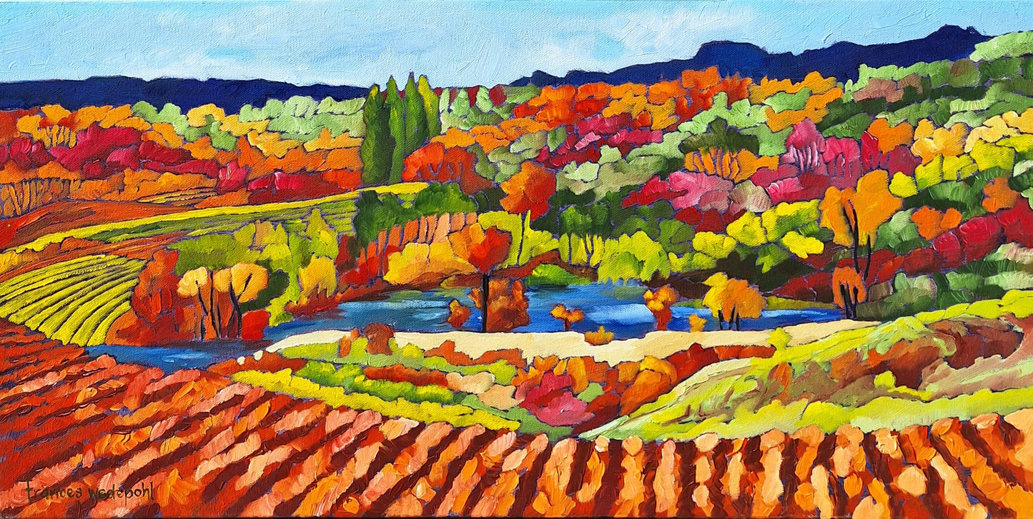 Oil on Stretched Canvas by Frances Wedepohl