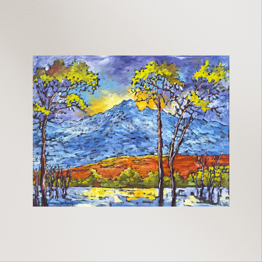 Oil on Stretched Canvas by Frances Wedepohl