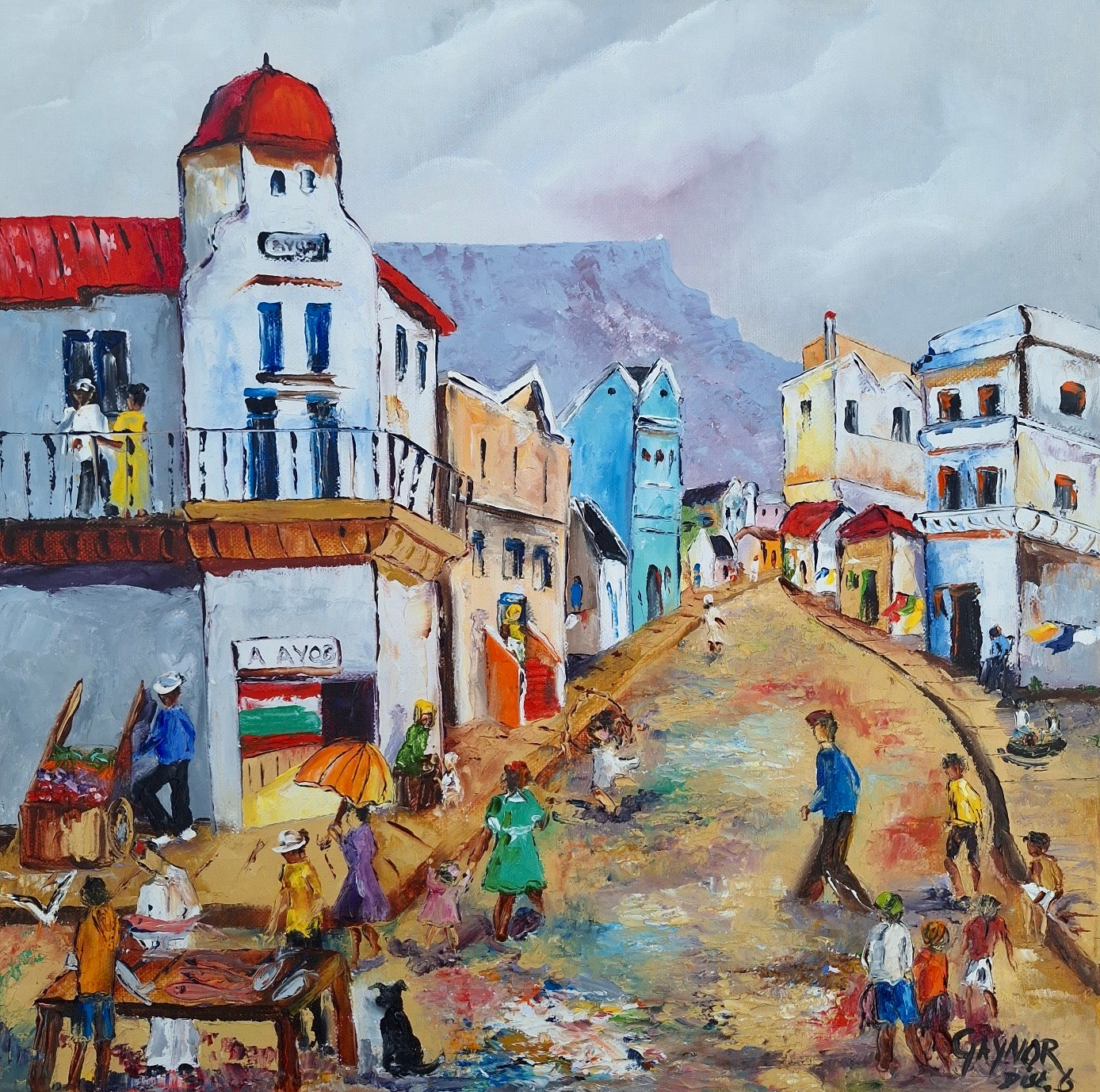 Gaynor - Oil on Stretched Canvas