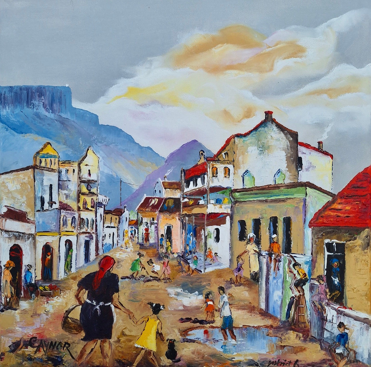 Gaynor - Oil on Stretched Canvas