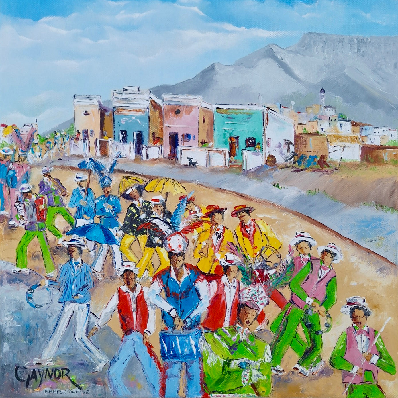 Gaynor - Oil on Stretched Canvas