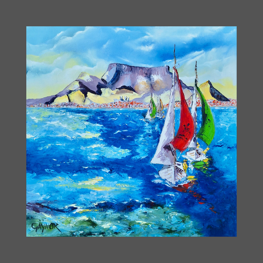 Gaynor - Oil on Stretched Canvas