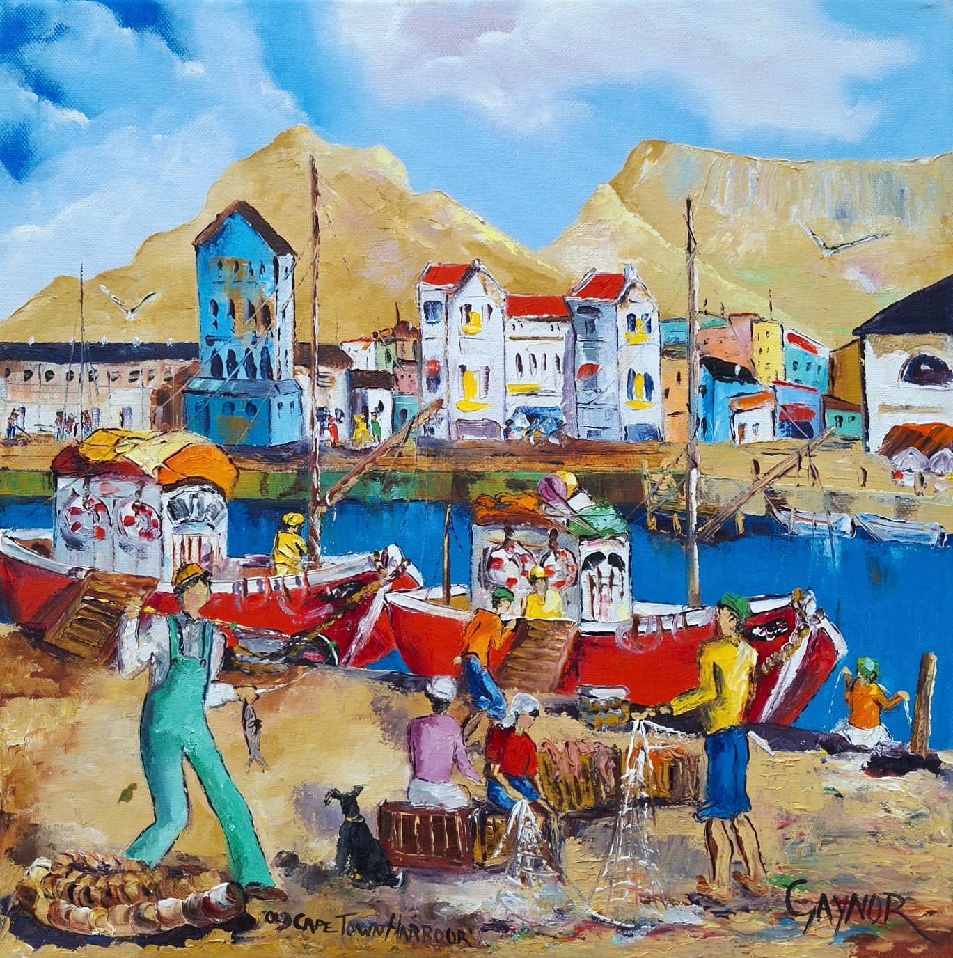 Oil on Stretched Canvas by Gaynor