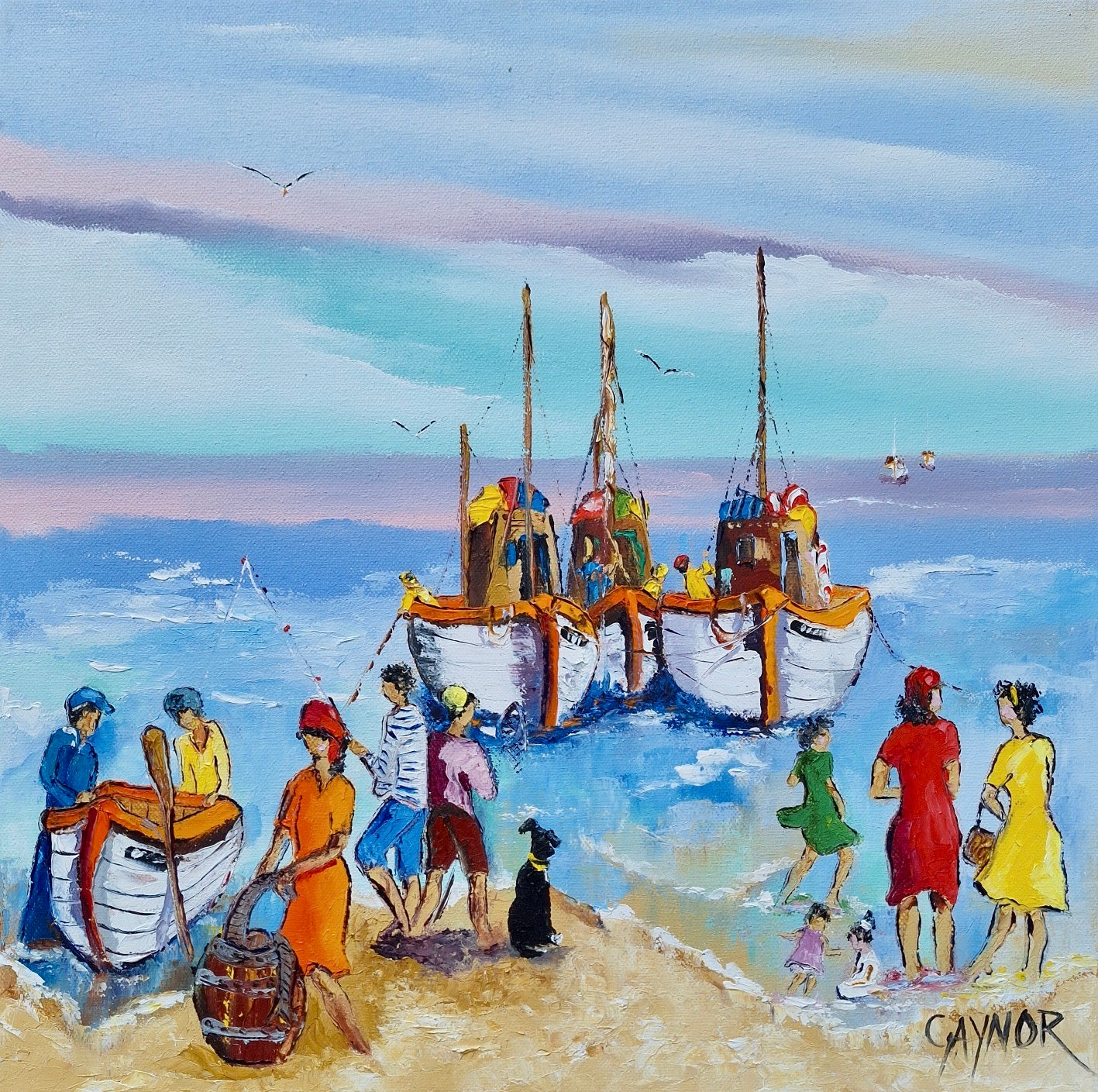 Oil on Stretched Canvas by Gaynor