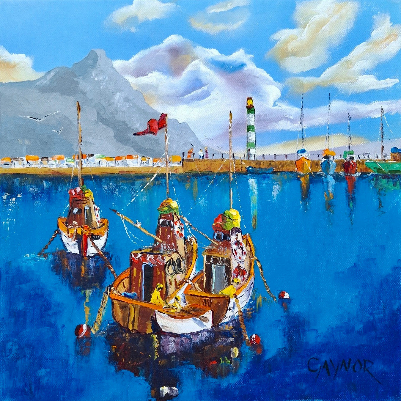Oil on Stretched Canvas by Gaynor