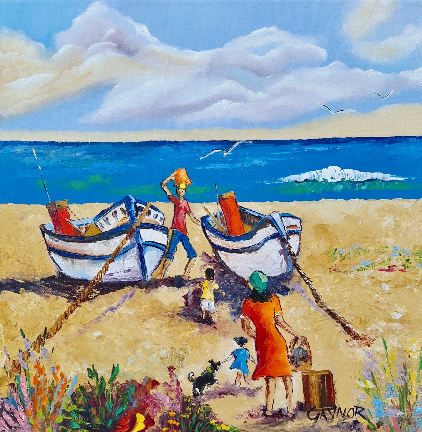 Oil on Stretched Canvas by Gaynor