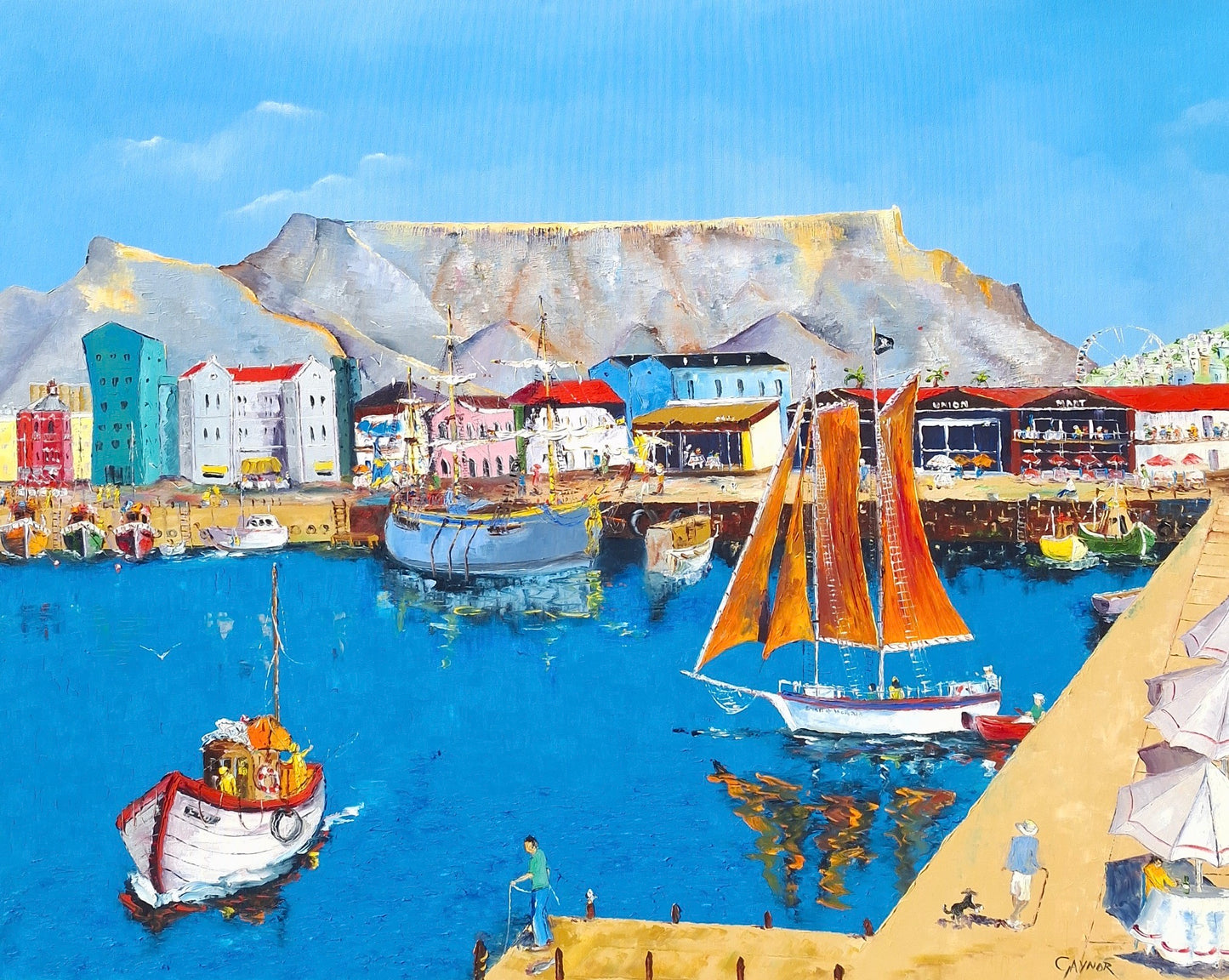 Oil on Stretched Canvas by Gaynor