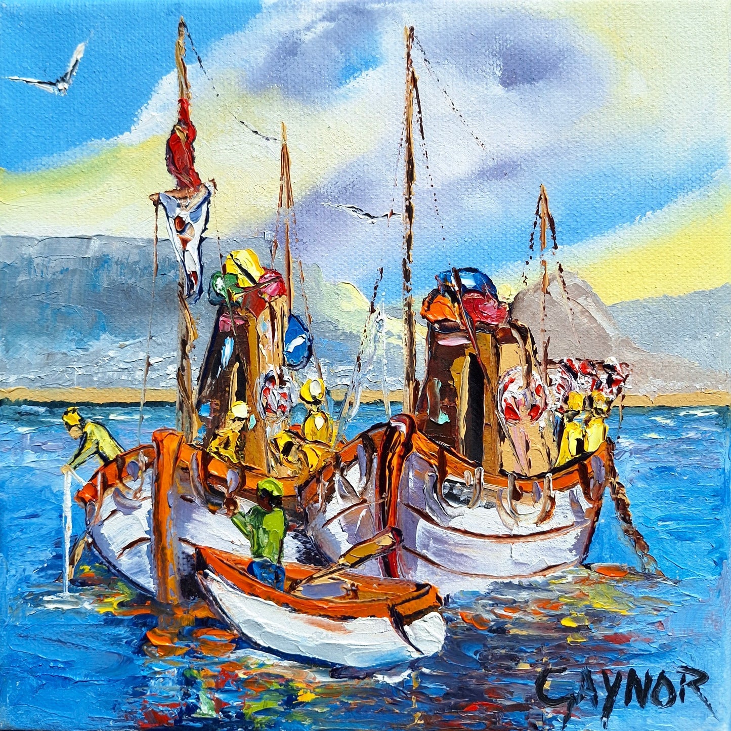 Gaynor - Oil on Stretched Canvas