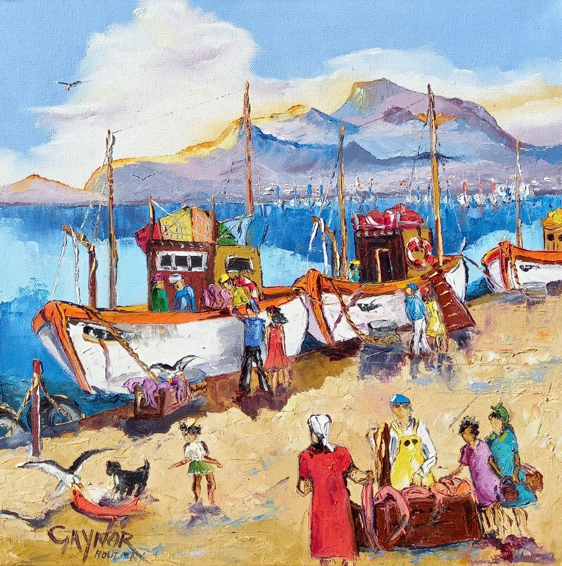 Oil on Stretched Canvas by Gaynor