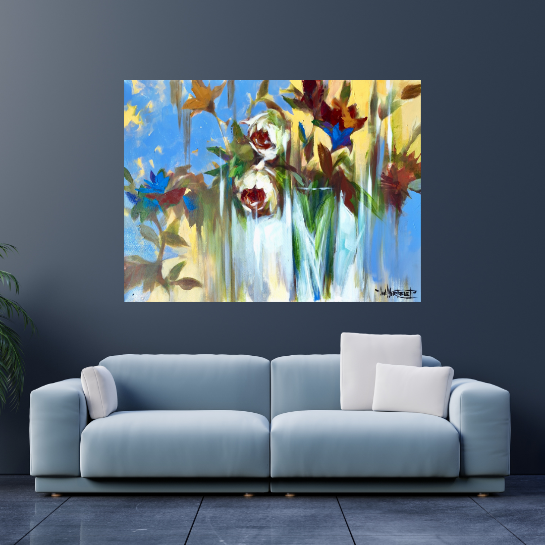 Ian Hertslet - Oil on Stretched Canvas