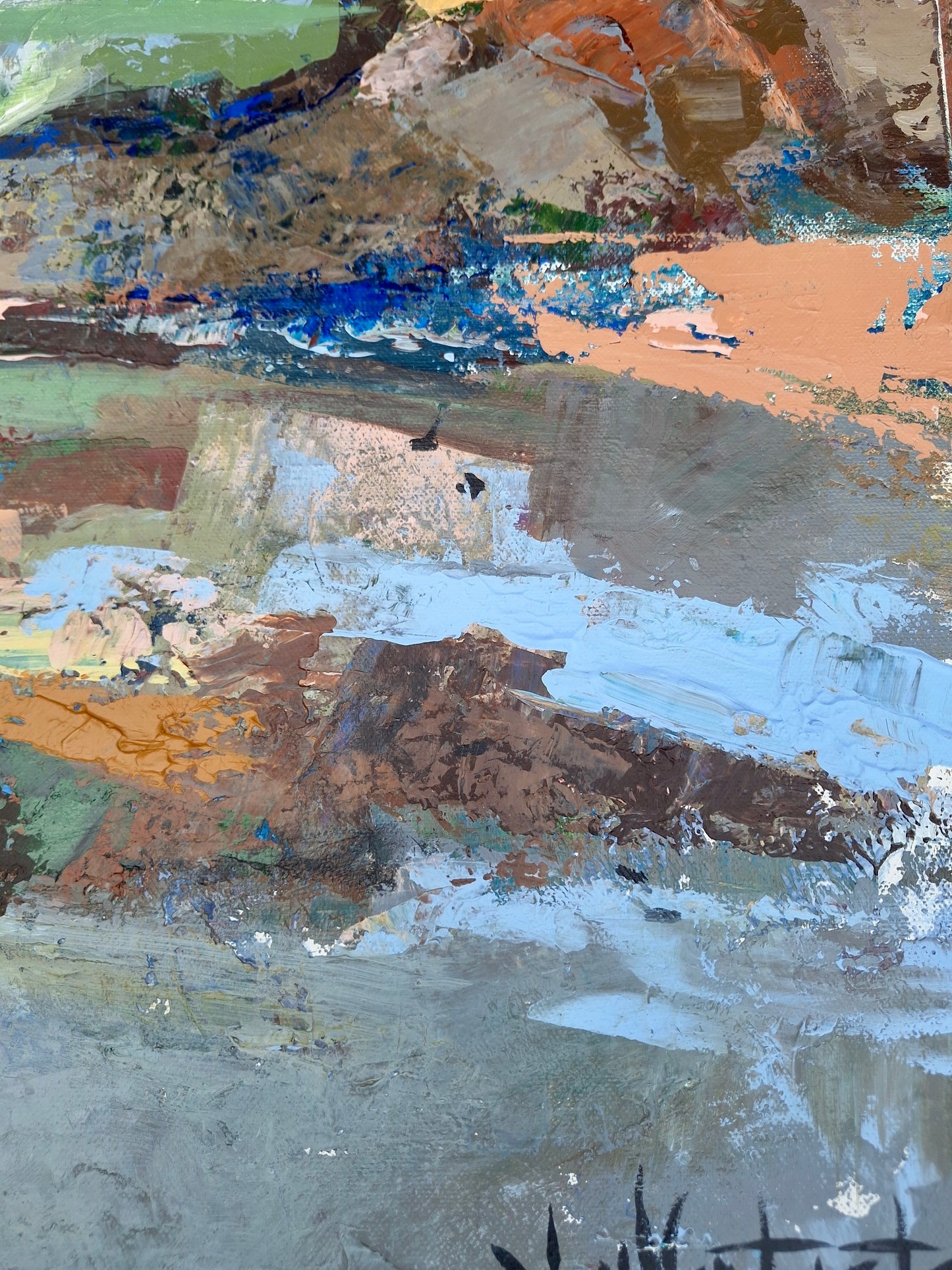 Ian Hertslet - Oil on Canvas