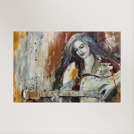 Louise de Klerk Oil on Stretched Canvas