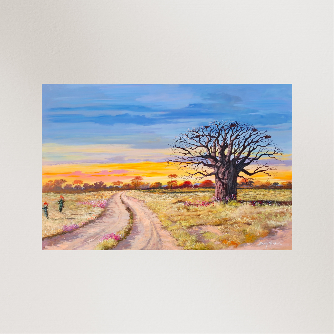 Print on Canvas - Old General by Solly Manthata