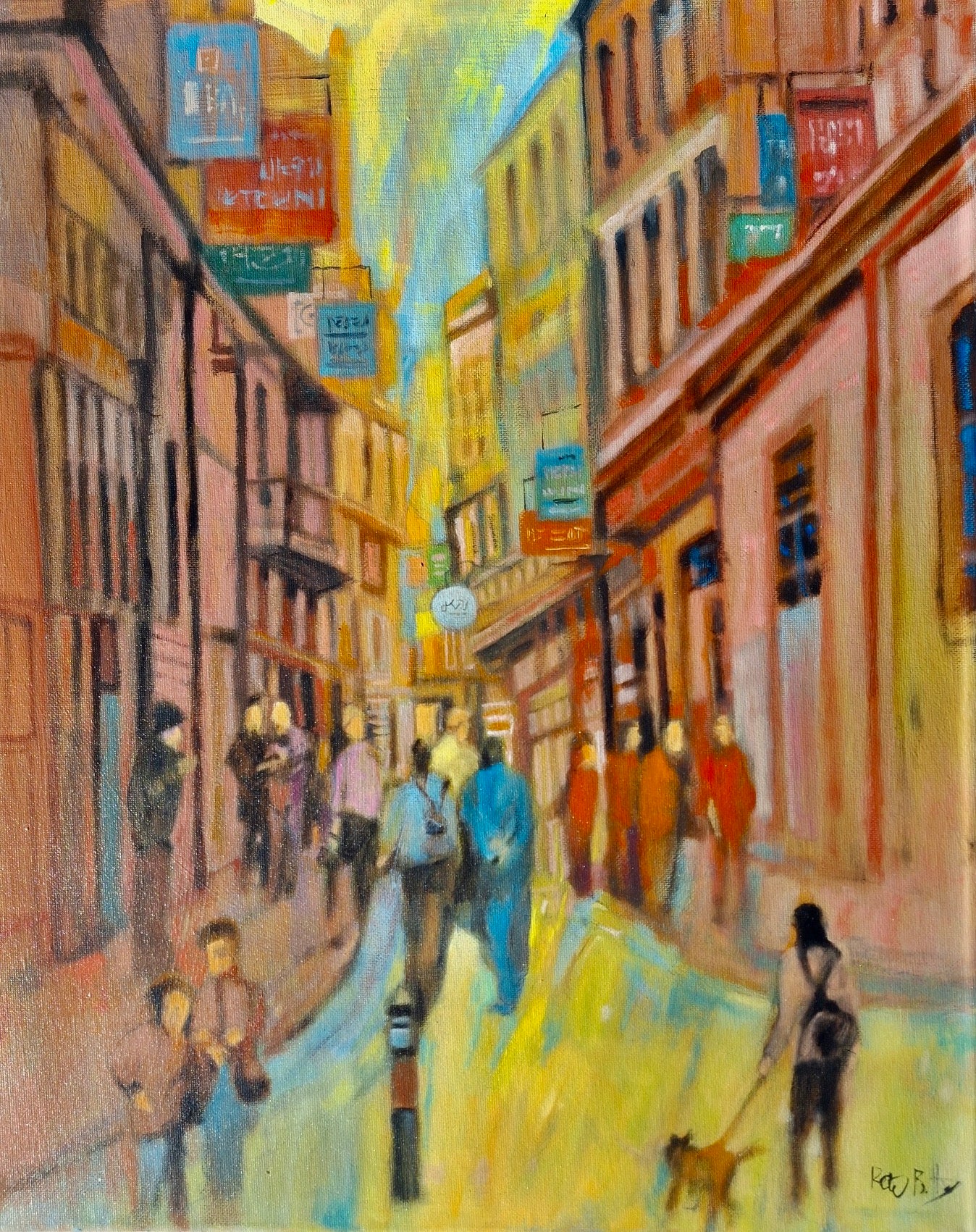 Oil on Stretched Canvas by Peter Botha