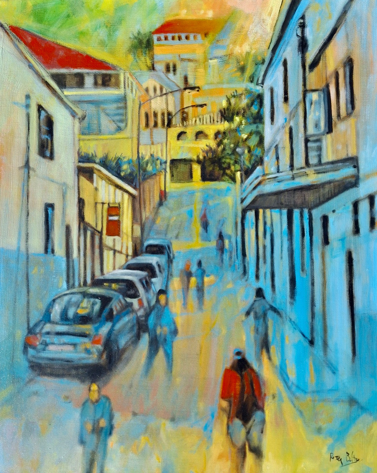 Oil on Stretched Canvas by Peter Botha