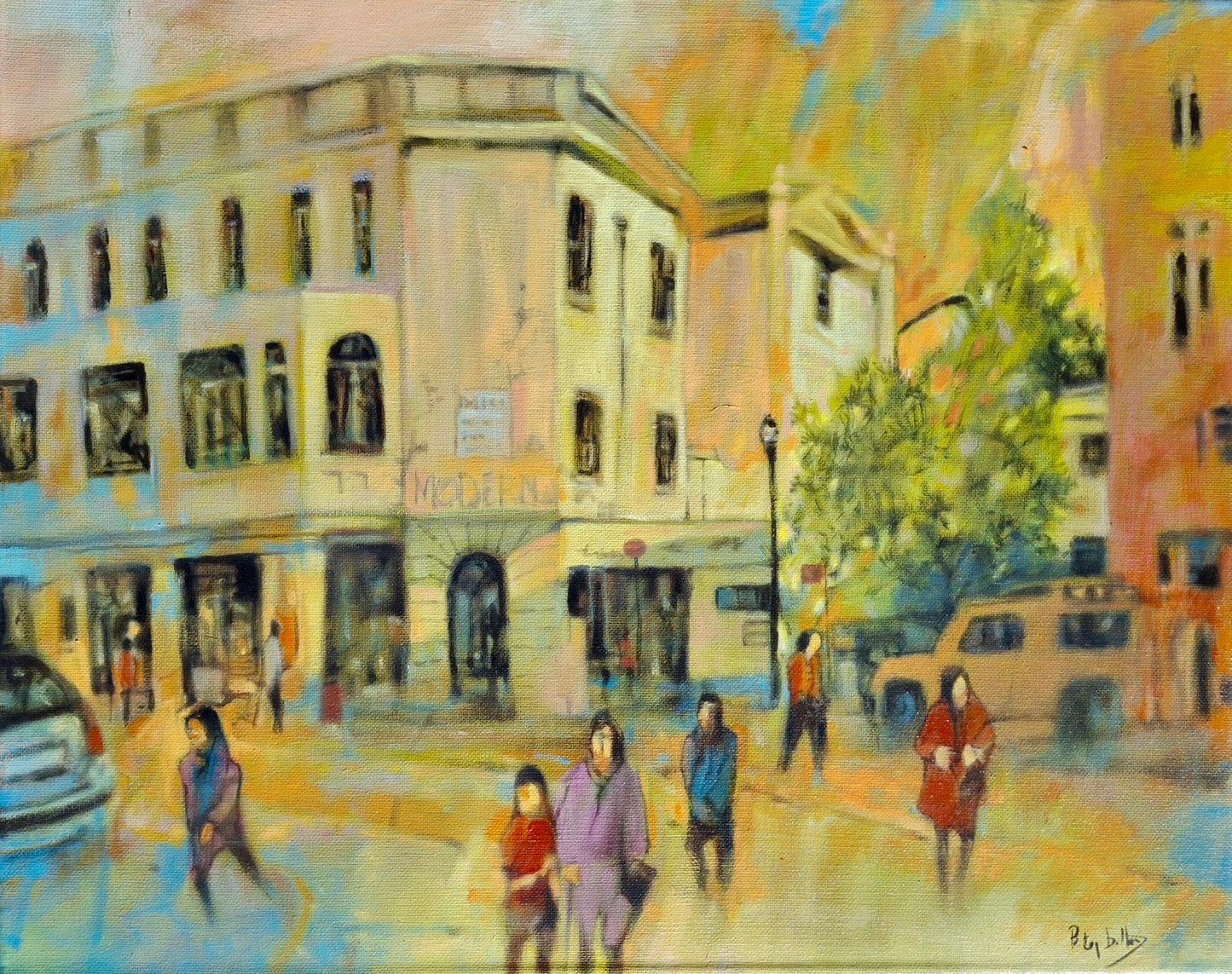 Oil on Stretched Canvas by Peter Botha