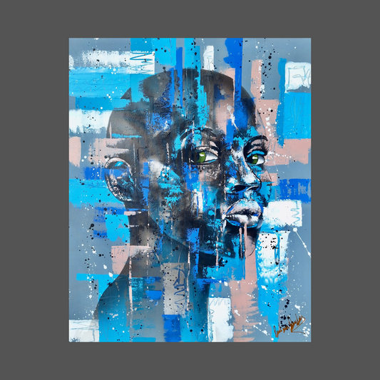 Paul van Rensburg - Acrylic on Stretched Canvas 1250mm x 1010mm