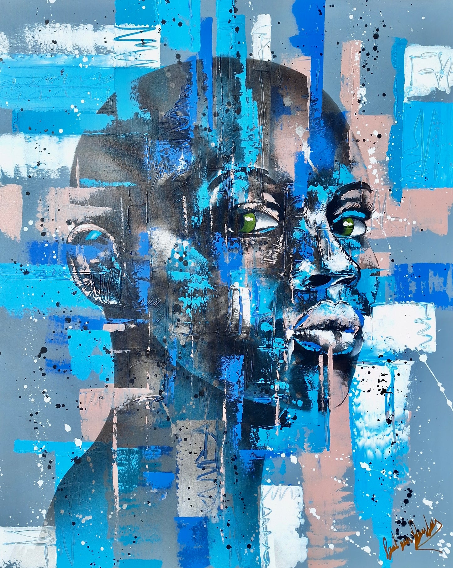 Paul van Rensburg - Acrylic on Stretched Canvas 1250mm x 1010mm