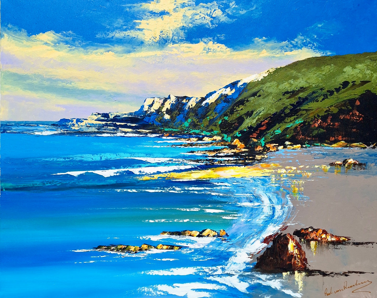 Paul van Rensburg - Acrylic on Stretched Canvas 1270mm x 1010mm