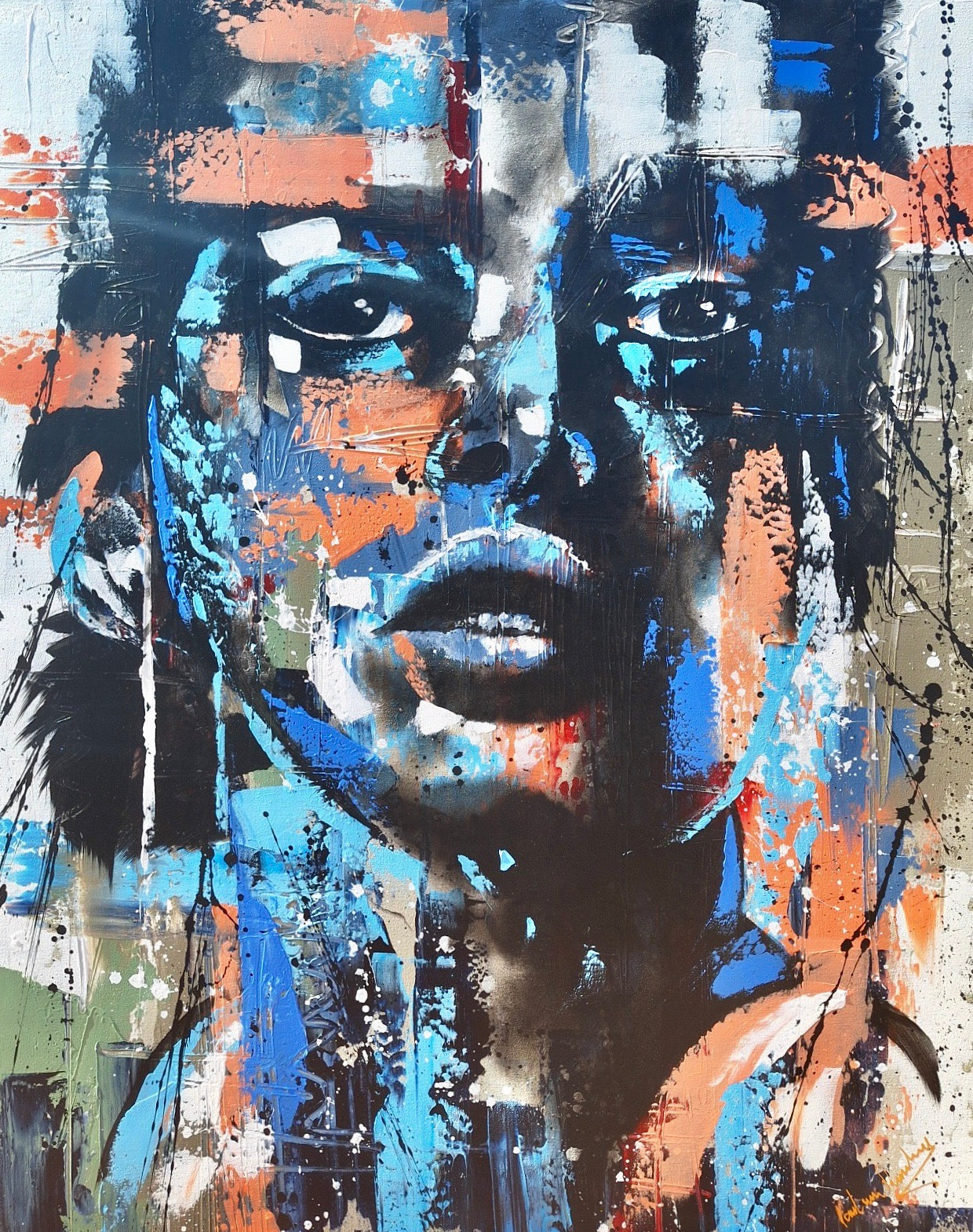 Paul van Rensburg - Acrylic on Stretched Canvas 1250mm x 1010mm