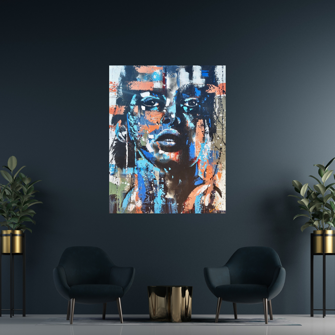 Paul van Rensburg - Acrylic on Stretched Canvas 1250mm x 1010mm