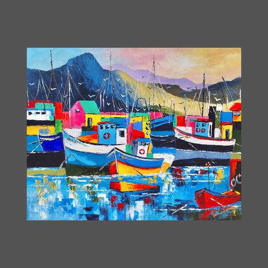 Paul van Rensburg - Acrylic on Stretched Canvas 1250mm x 1010mm
