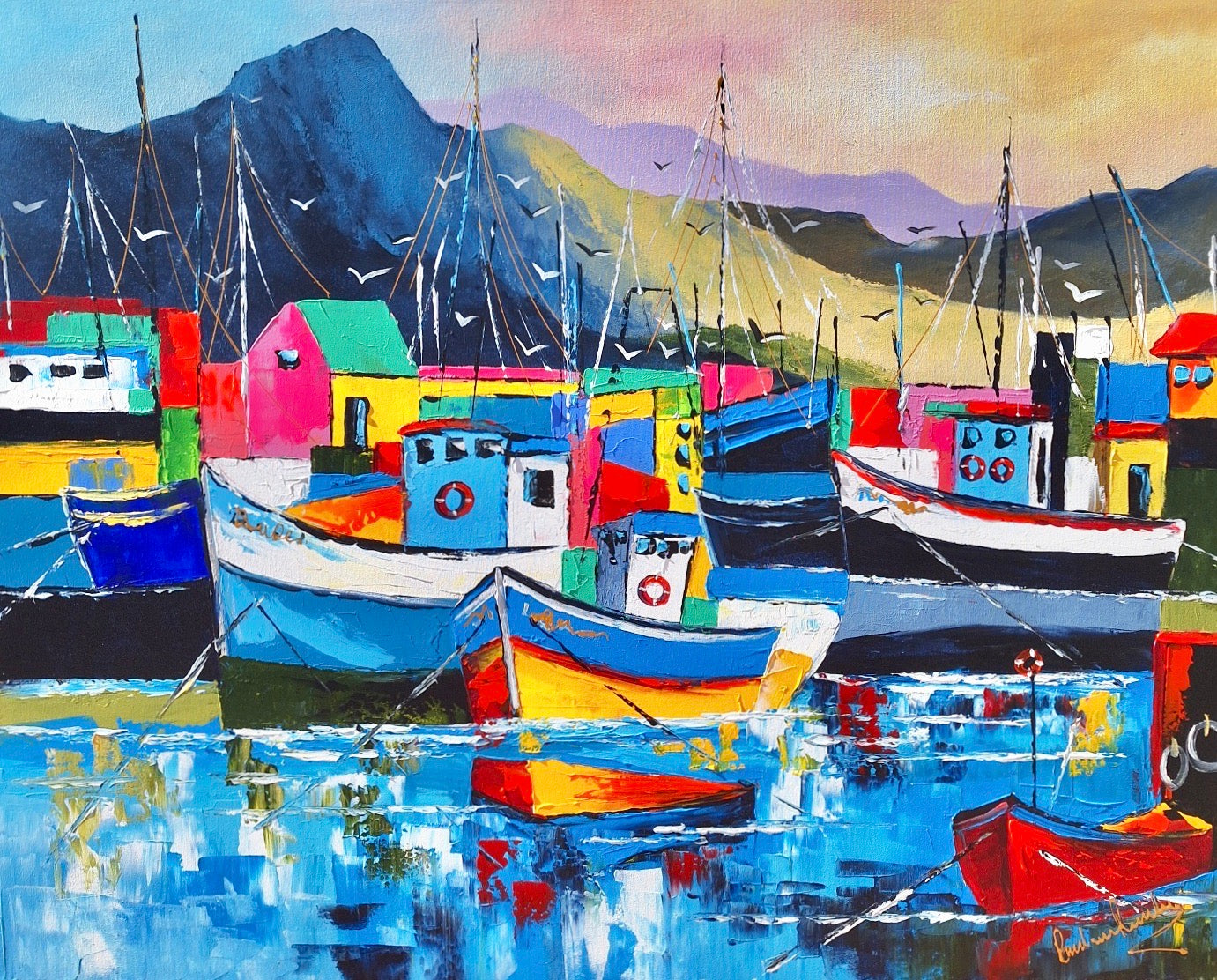 Paul van Rensburg - Acrylic on Stretched Canvas 1250mm x 1010mm