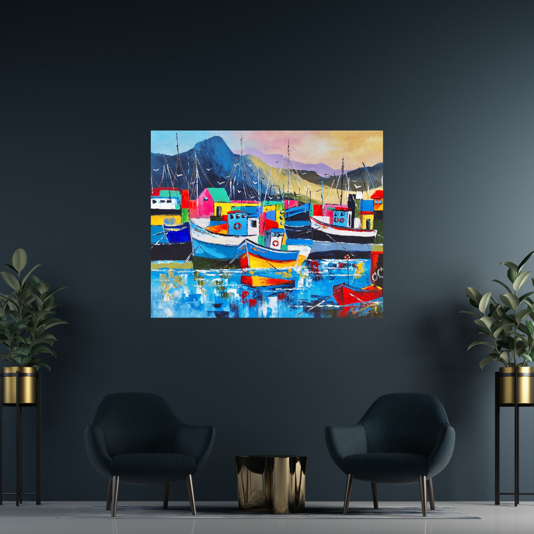 Paul van Rensburg - Acrylic on Stretched Canvas 1250mm x 1010mm