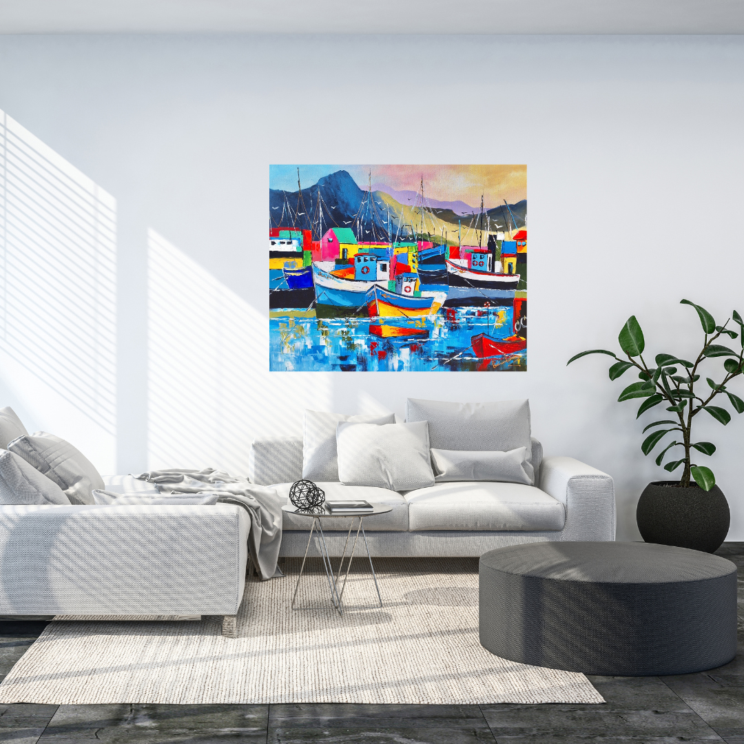 Paul van Rensburg - Acrylic on Stretched Canvas 1250mm x 1010mm