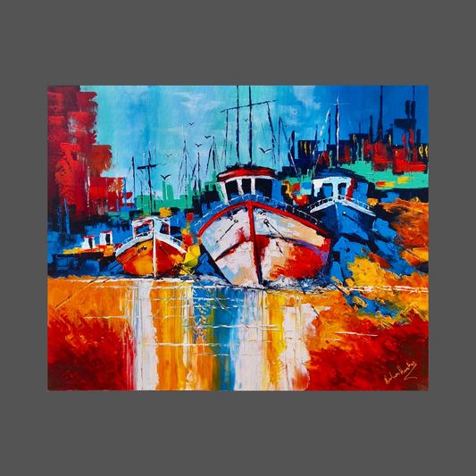 Paul van Rensburg - Acrylic on Stretched Canvas 1250mm x 1010mm
