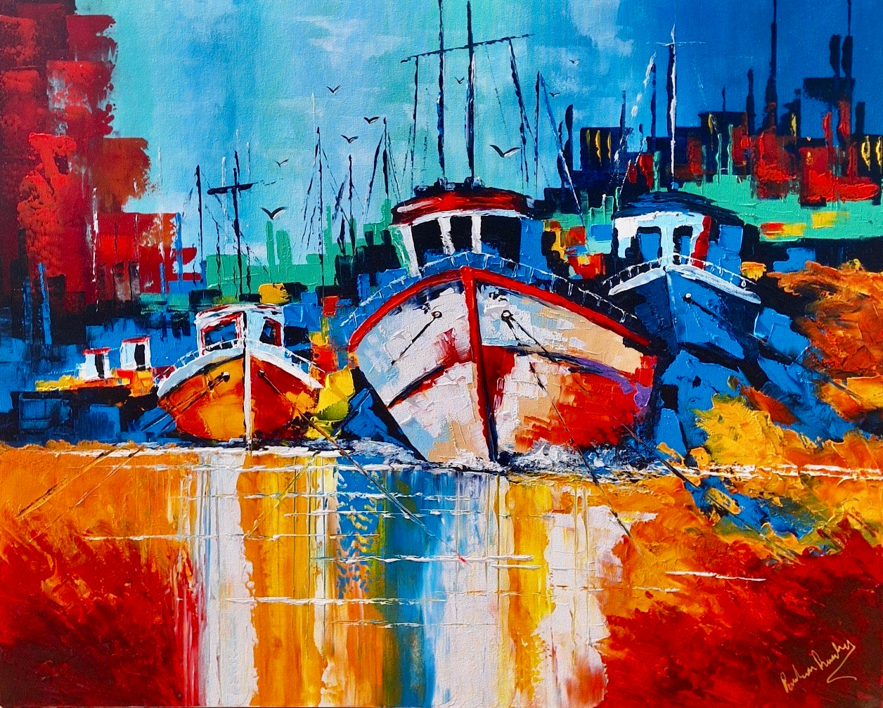 Paul van Rensburg - Acrylic on Stretched Canvas 1250mm x 1010mm