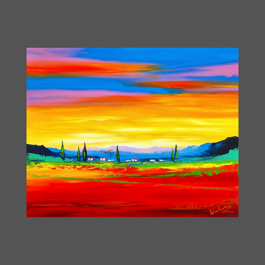 Paul van Rensburg - Acrylic on Stretched Canvas 1250mm x 1010mm