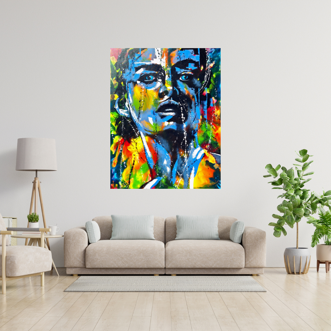 Paul van Rensburg - Acrylic on Stretched Canvas 1270mm x 1010mm