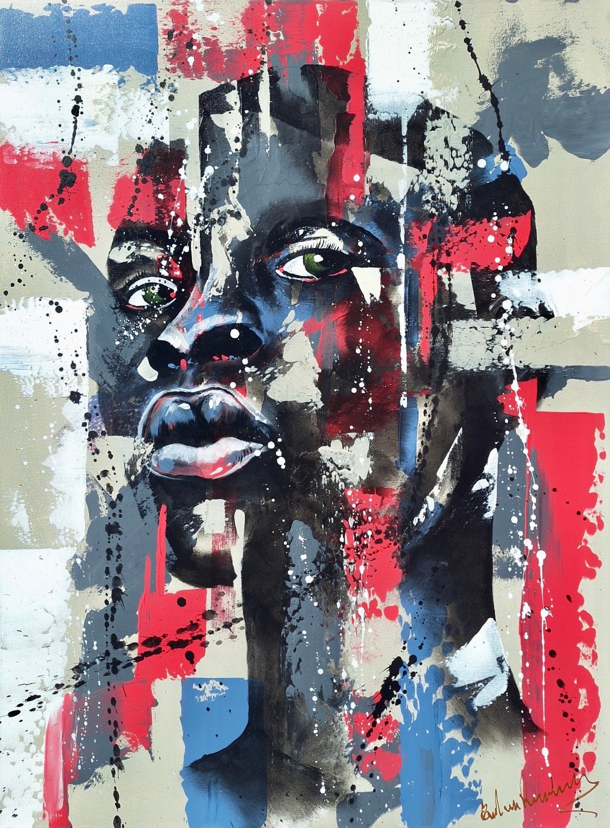 Paul van Rensburg - Acrylic on Stretched Canvas 1010mm x 760mm