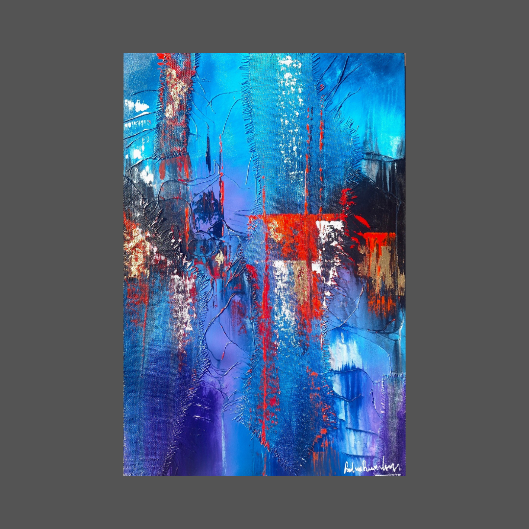 Paul van Rensburg - Acrylic on Stretched