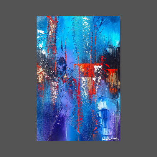 Paul van Rensburg - Acrylic on Stretched