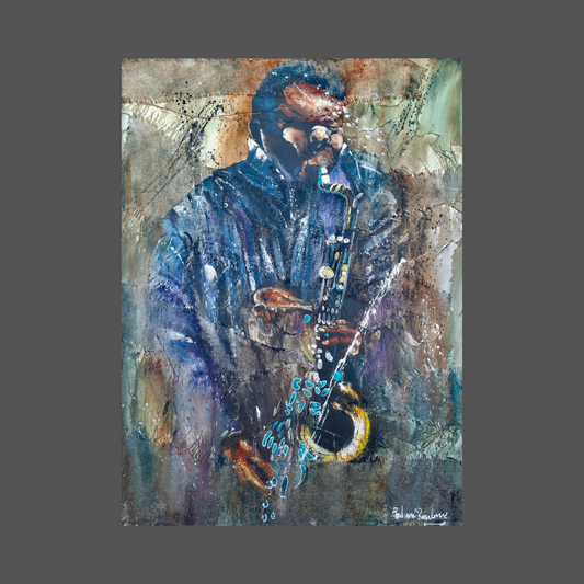Paul van Rensburg - Acrylic on Stretched