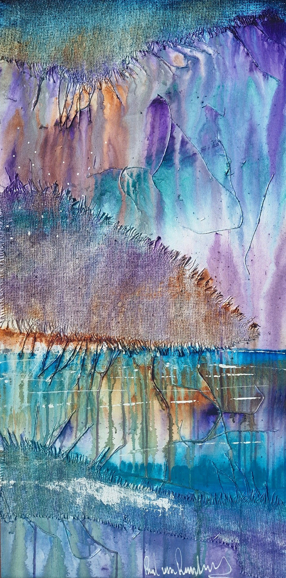 Paul van Rensburg - Acrylic on Stretched (3 in 1 - Triptych)