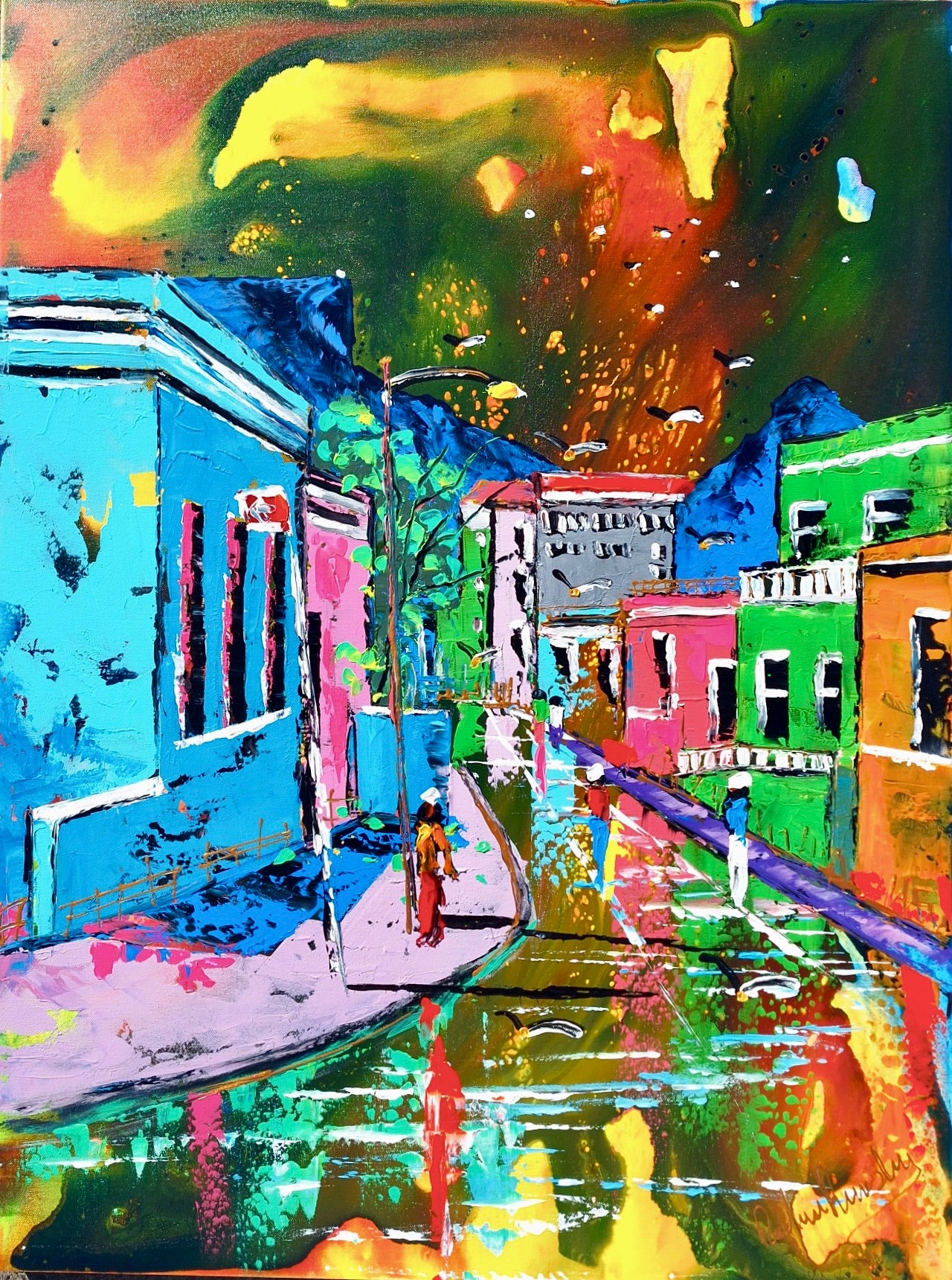 Paul van Rensburg - Acrylic on Stretched Canvas 1010mm x 760mm