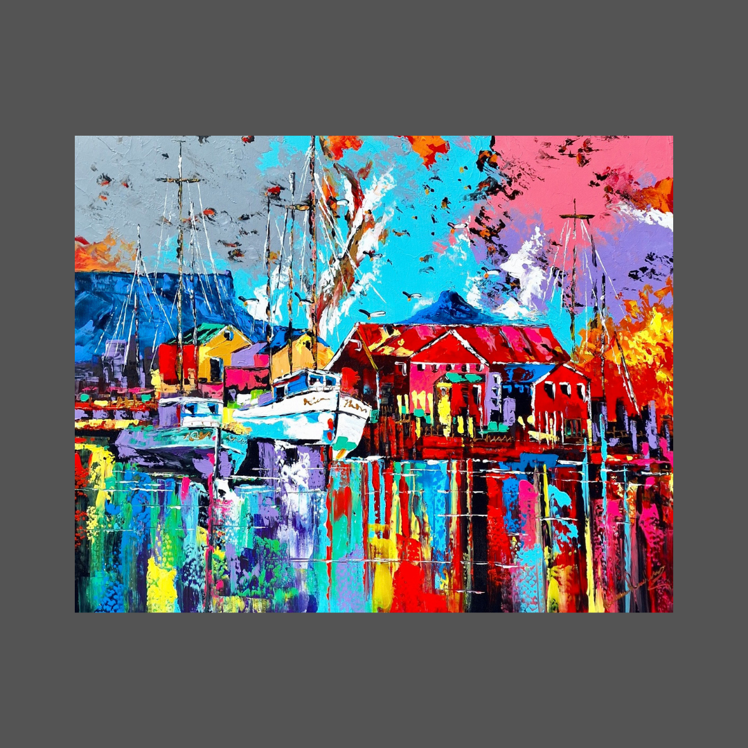Paul van Rensburg - Acrylic on Stretched Canvas 1270mm x 1010mm