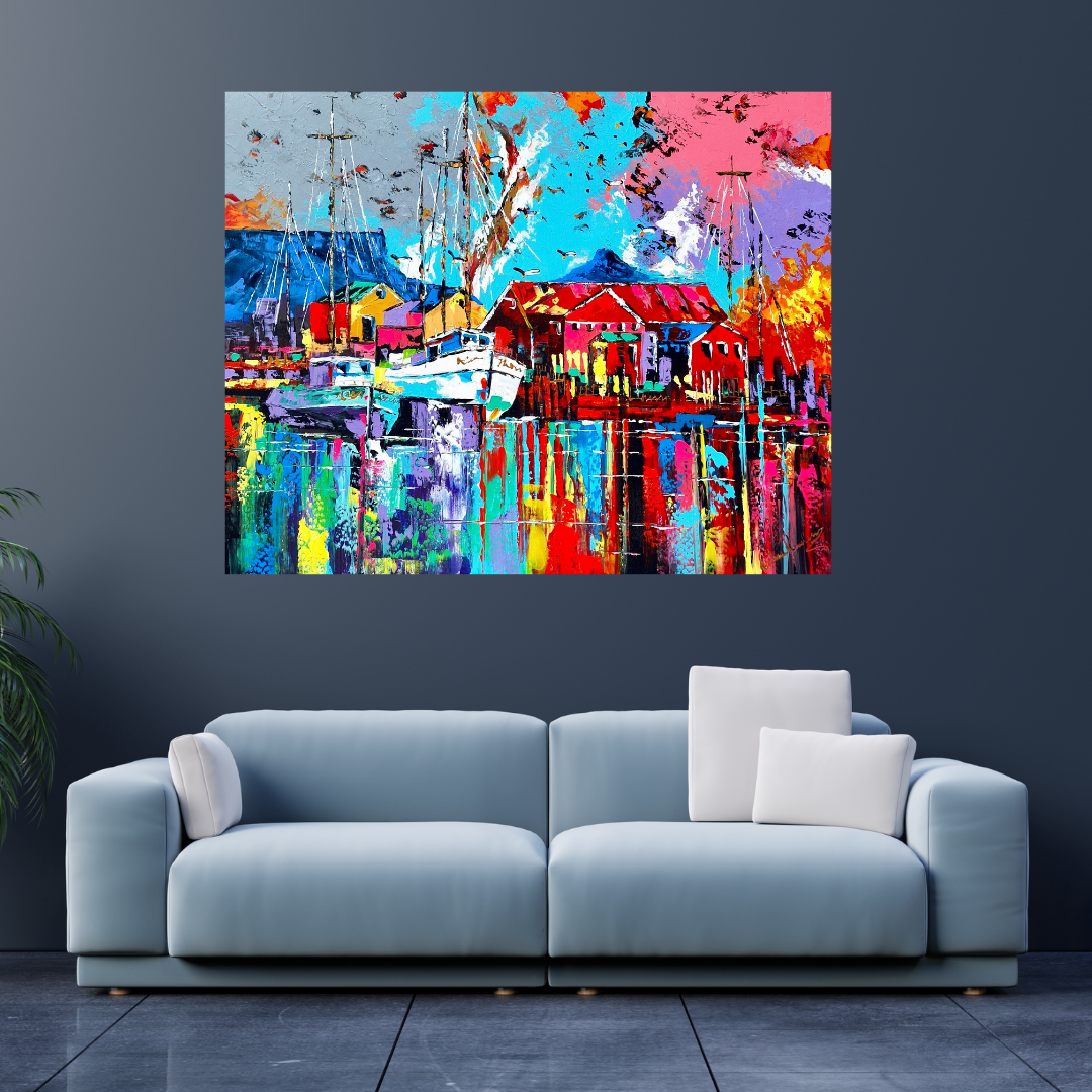 Paul van Rensburg - Acrylic on Stretched Canvas 1270mm x 1010mm