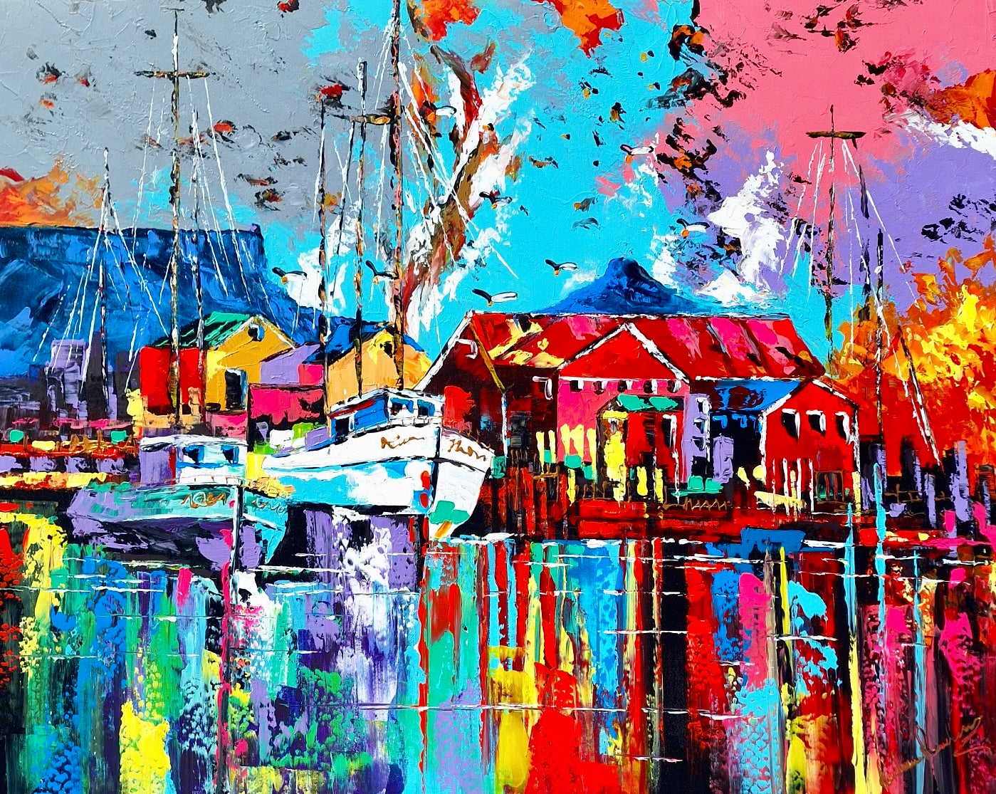 Paul van Rensburg - Acrylic on Stretched Canvas 1270mm x 1010mm