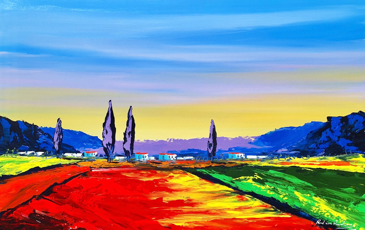 Paul van Rensburg - Acrylic on Panel (1200mm x 800mm)