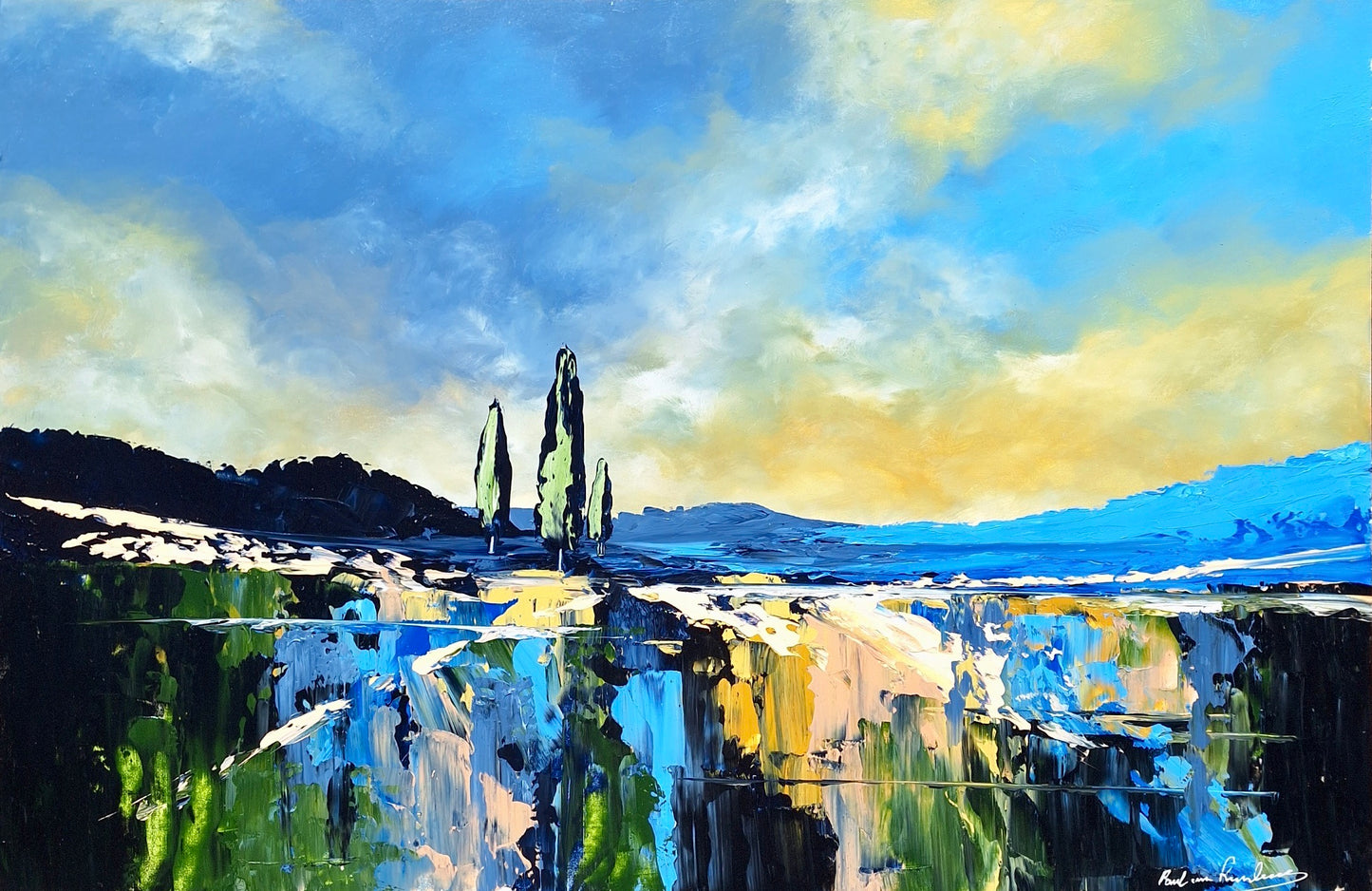 Paul van Rensburg - Acrylic on Panel (1200mm x 800mm)