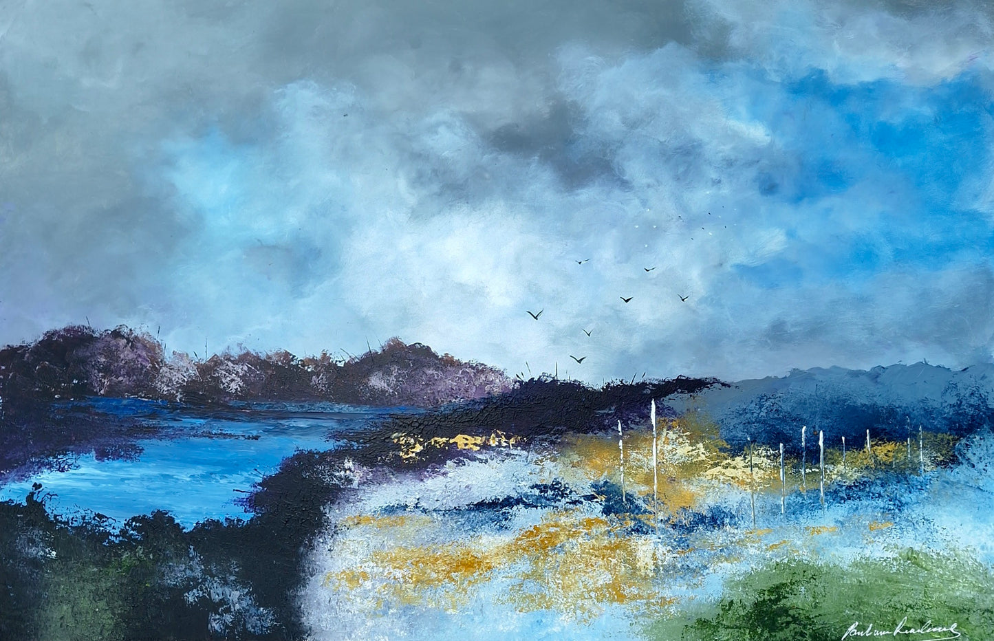 Paul van Rensburg - Acrylic on Panel (1200mm x 800mm)