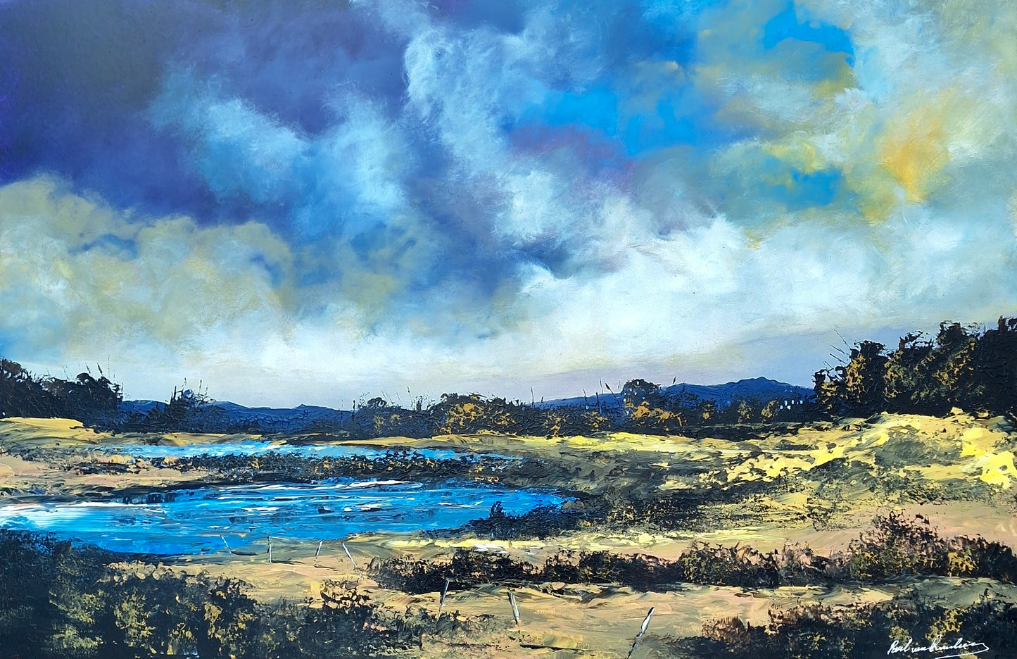 Paul van Rensburg - Acrylic on Panel (1200mm x 800mm)