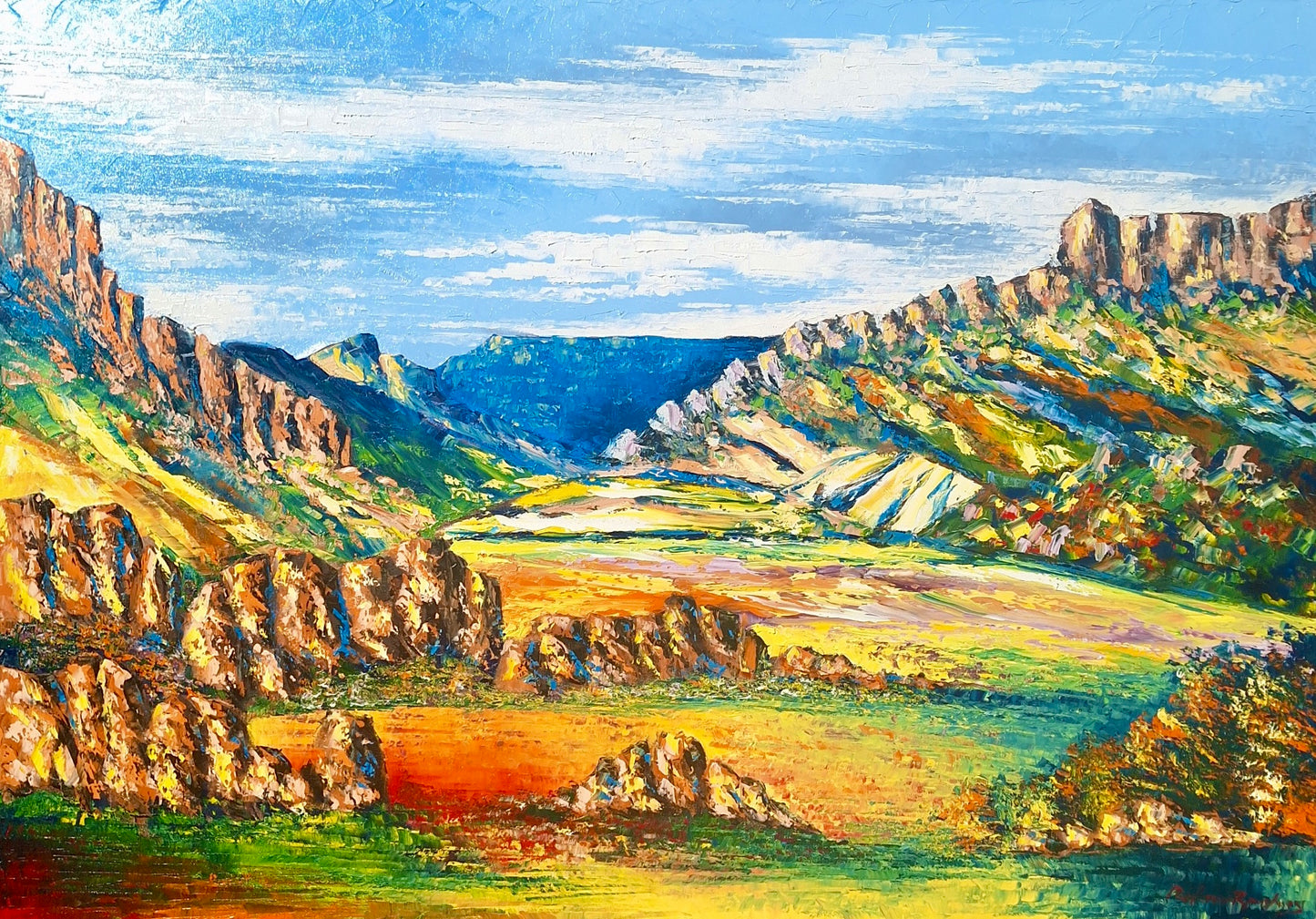 Paul van Rensburg - 1400mm x 1000mm (Oil on Canvas)