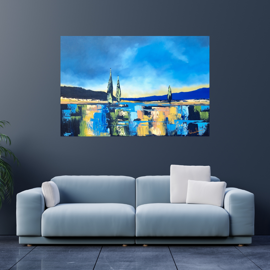 Paul van Rensburg - Acrylic on Stretched Canvas (1200mm x 800mm)