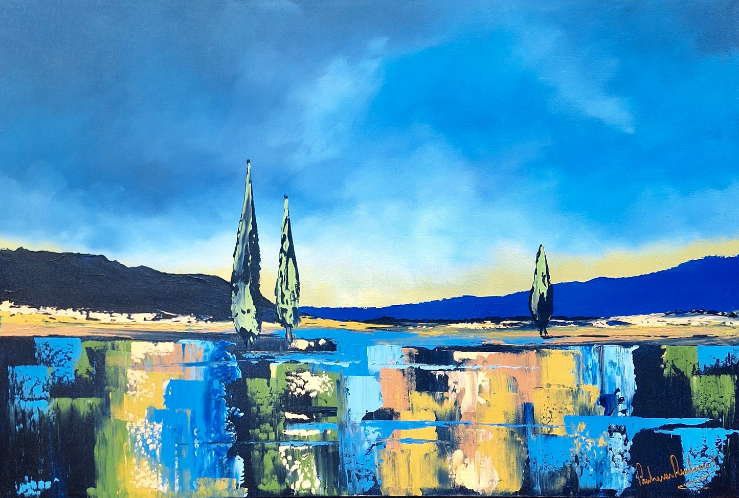 Paul van Rensburg - Acrylic on Stretched Canvas (1200mm x 800mm)