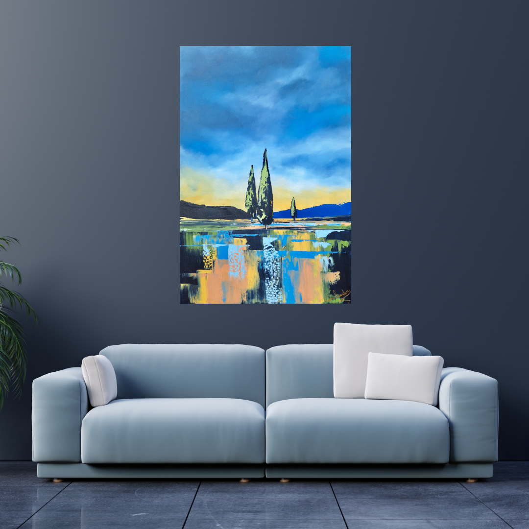Paul van Rensburg - Acrylic on Stretched Canvas (1200mm x 800mm)